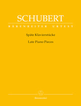 Late Piano Works piano sheet music cover